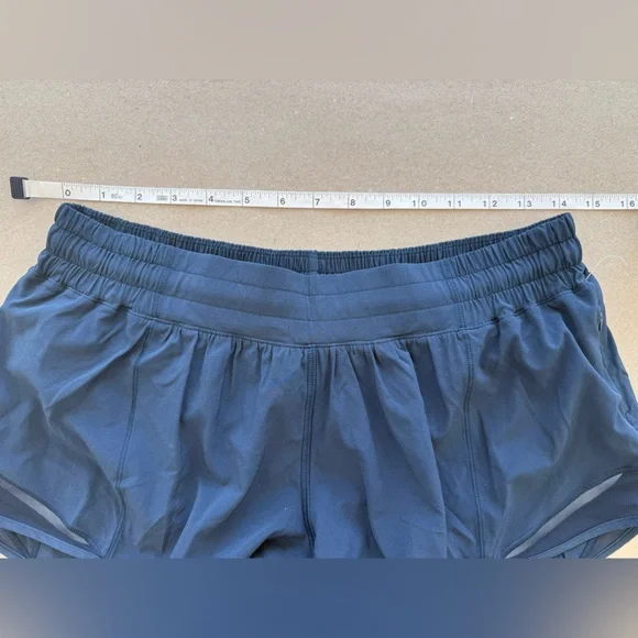 Lululemon — Hotty Hot Women's Navy Athletic Shorts — Size 12 — NWT - Picture 8 of 12